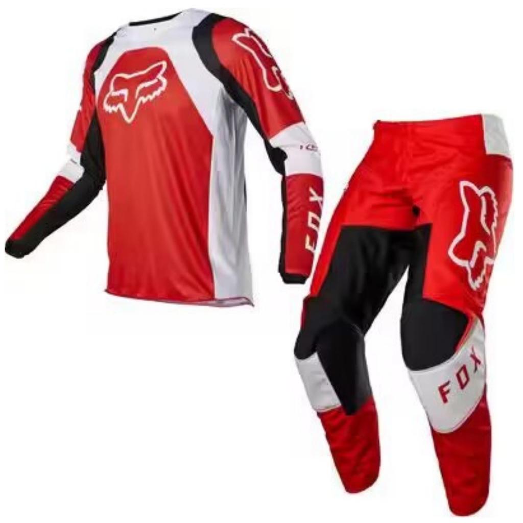 FOX Cabeça de Raposa Roupa Off-Road Downhill Roupa de Motociclismo Roupa de Corrida Roupa de Ciclismo Para Uso em Esportes Radicais e Aventura