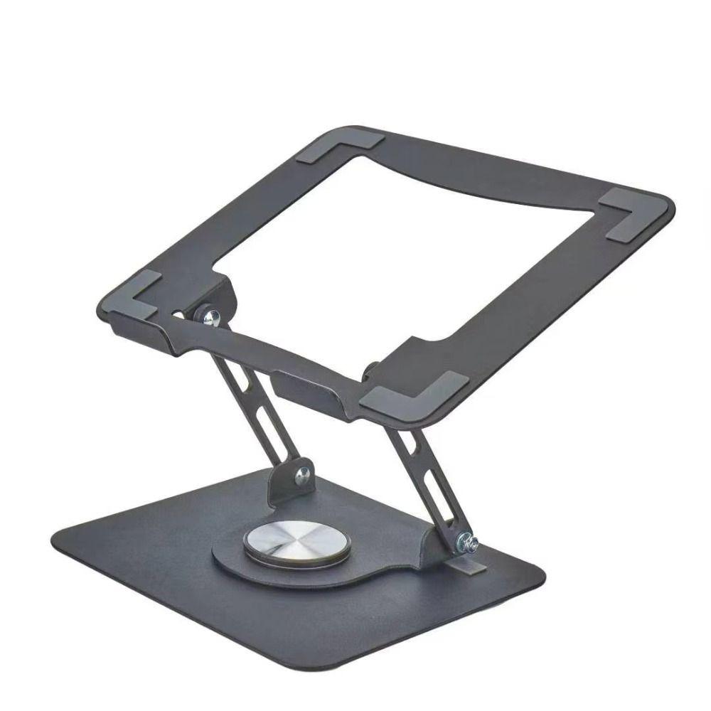 Adjustable Tablet Holder 360 Rotating Base Computer Riser Multi-Functional Laptop Bracket for Desk