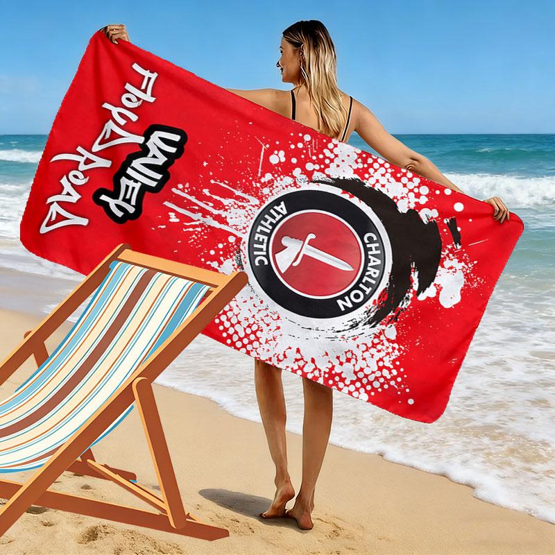 CAFC Beach Towel, Large Soft Quick Dry Towel for Beach Camping Swimming