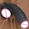 New Model Black Silicone Alien Dildo Realistic Anal Butt Plug with Strong Suction Cup Clitoris Stimulator for Adult G-spot Exploration Male/Female Toy