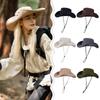 Waterproof Quick-drying Fishing Cap Wide Brim Bucket Hat Fashion Fisherman Hat  Hiking Climb