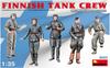 MiniArt Finnish Army Tank Crew Set Plastic Model MA35222 1/35 (5 Figures)