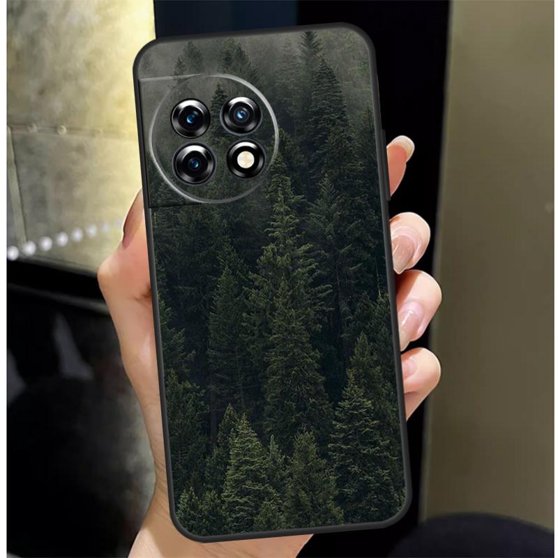 Beautiful Mountain Forest Nature Cover For OnePlus Nord 4 CE 3 2 Lite N30 N20 N10 OnePlus 13 12 11 10 Pro 10T 8T 12R 13R Case