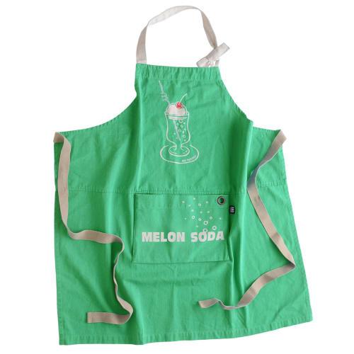 Techno Prime And Packable Apron, Unisex, Adult Size, 80cm Length, Retro Melon Soda Green, 75038