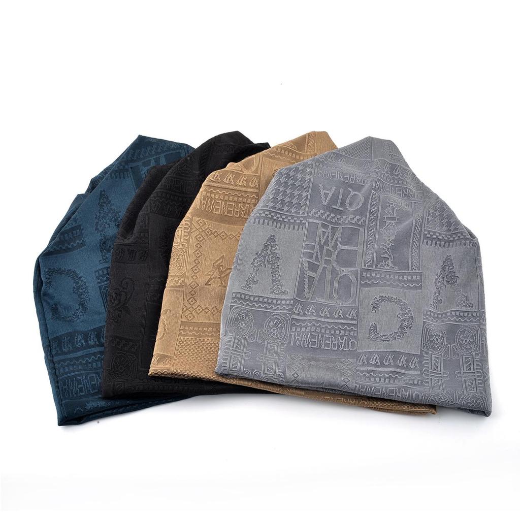 Men’s Lightweight Breathable Summer Skullcap & Head Wrap Hat