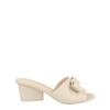 Valery 55 Leather Mules Bone