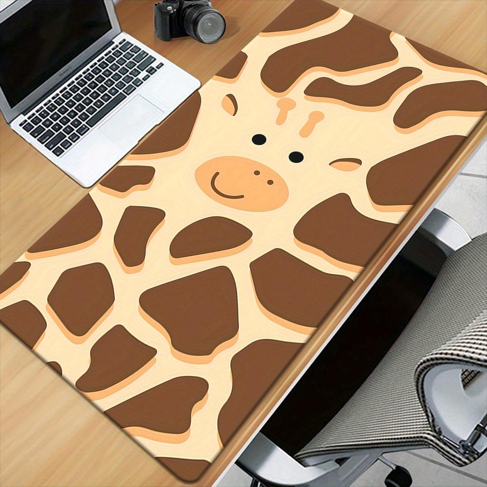 Giraffe Stripe Pattern HD Printed Mouse Pad NonSlip Rubber Base Desk Mat Multifunctional Keyboard Gaming Mouse Pad