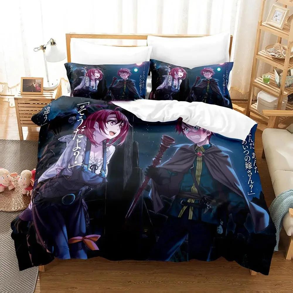 3D Anime Goblin Slayer Bedding Set Duvet Cover Bed Set Quilt Cover Pillowcase Comforter king Queen Size Boys Adult Bedding Set