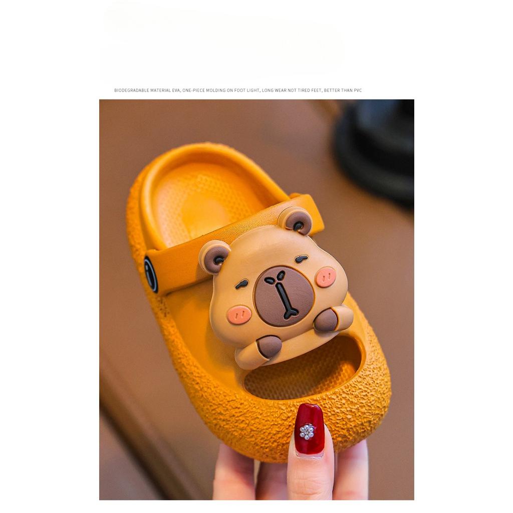 Dětské pantofle pro chlapce, protiskluzové pro kojence a malé děti, koupání pro miminka, cool pantofle pro dívky, perforované boty