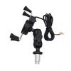 Motorcycle Phone Holder Fork Stem Mount GPS Navigation Bracket with USB Charger for BMW F900XR Yamaha Tenere700 Cellphone Stand