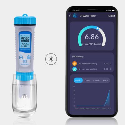 Water Quality Tester PH Tester Water Digital 7 In 1 PHORPECTDSSALTS.GTEMP Digital Water