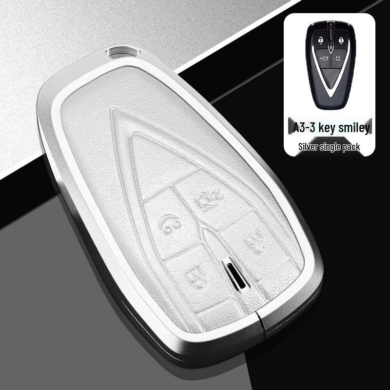 Changan Car Key Cover for Third Gen CS75 Plus, Yidong Plus, CS55, and CS35 Plus