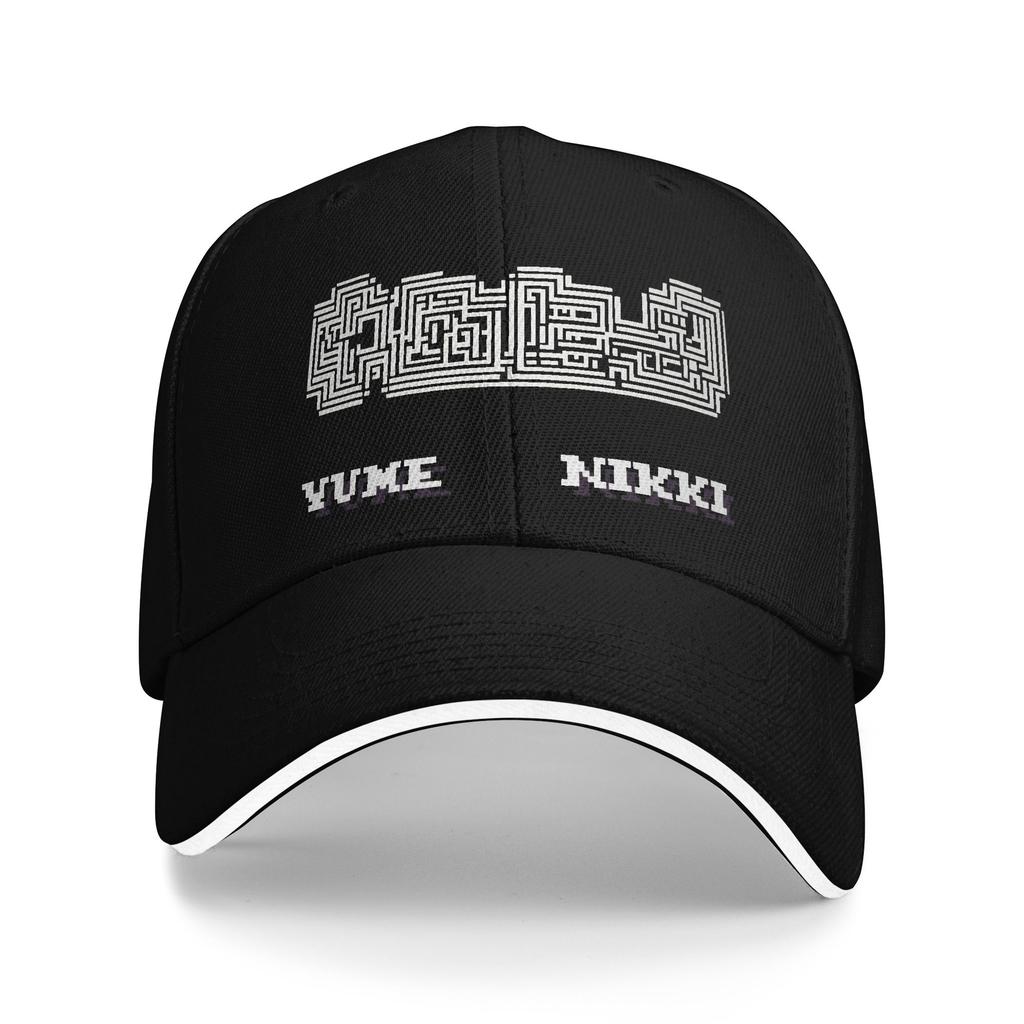 Yume Nikki Outfits Unisex Baseball Cap Trucker Hat Classic Formal Headwear Adjustable Snapback Hat
