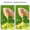 Portable Plastic Salad Dressing & Oil Dispenser - Food Grade, Pointed Mouth Design