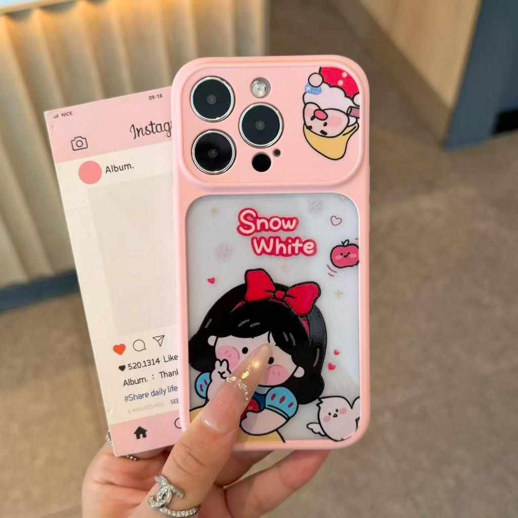 Bier Snow Alice fits Apple iPhone 11/11 Pro phone cases 11, skin feel acrylic 11 women, 11 women