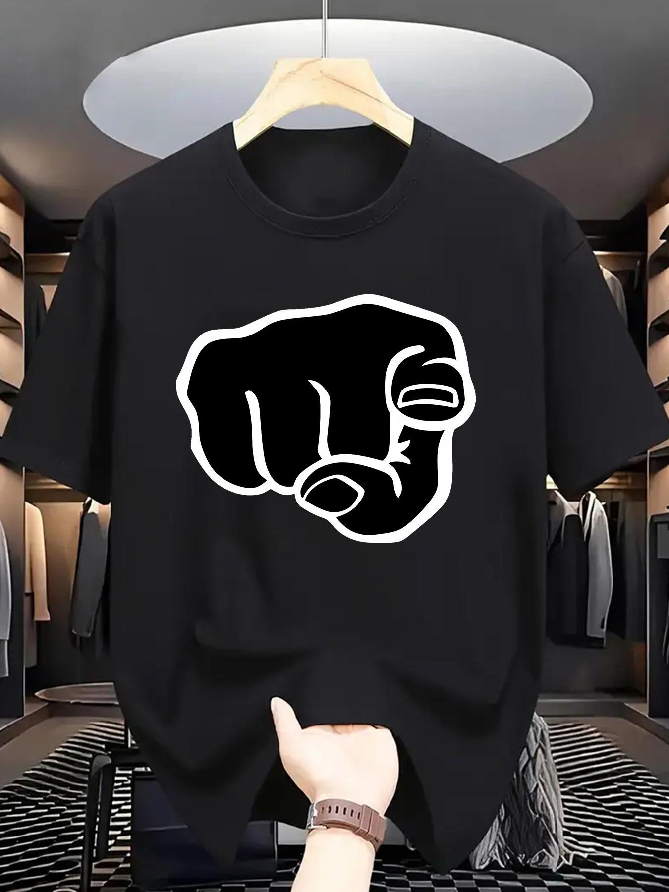 

Black/Graphic T-shirt - Soft Breathable Cotton Crew Neck Tee for Casual Streetwear L