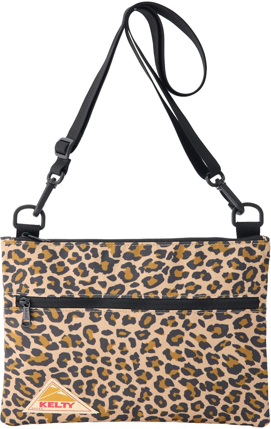 KELTY Походная сумка через плечо ES FLAT POUCH SM 21см x 29см x 1см Золотой леопард 3259270726