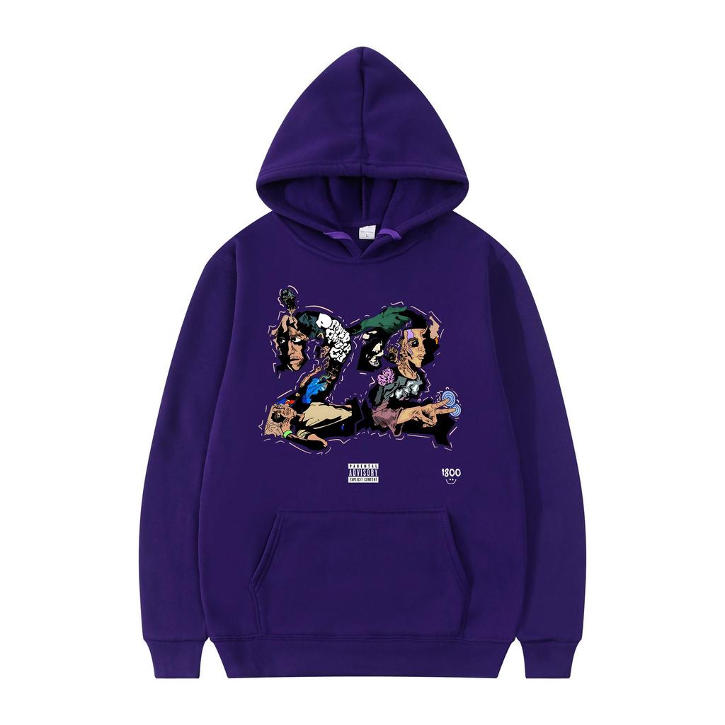 Street-style Anime Character Print Hoodie with Large Pocket Design, Loose Fit, Unisex, Trendy Casual Everyday Top