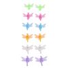 30 Piezas Clips para Plantas de Libélula Plástico Soporte para Orquídeas de Jardín Lindos Clips para Flores y Enredaderas para Soportar Tallos Enredaderas Multicolor