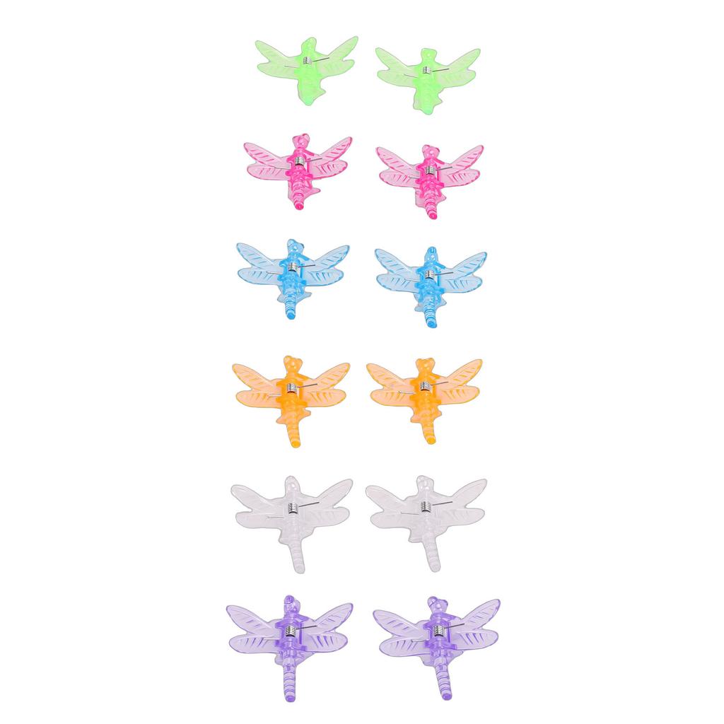 30 Piezas Clips para Plantas de Libélula Plástico Soporte para Orquídeas de Jardín Lindos Clips para Flores y Enredaderas para Soportar Tallos Enredaderas Multicolor
