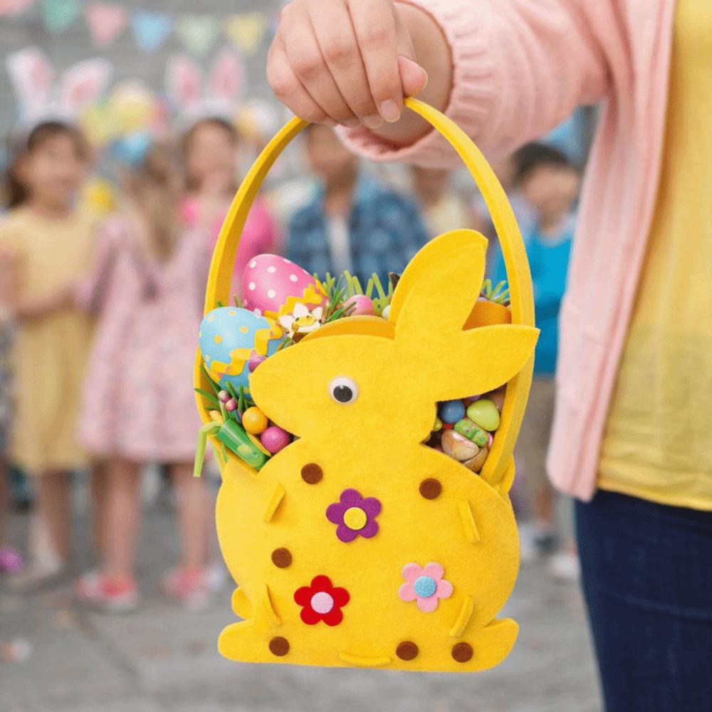 Large Capacity Rabbit Candy Bags Cartoon Storage Bag Cookie Gift Bag  Children Festival