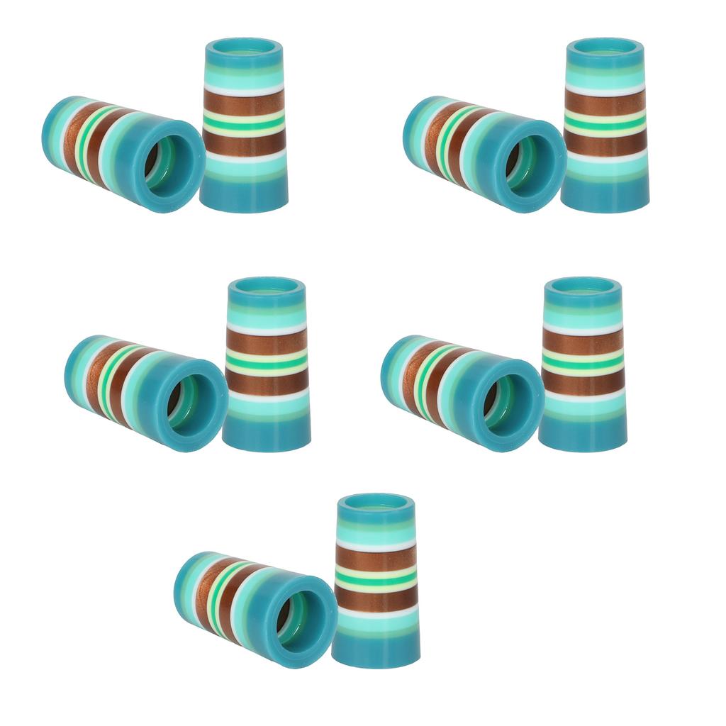 10Pcs Golfing Iron Ferrules Fit 0.35Inch 0.37Inch Iron Shafts Golfing Tapered Ferrules Golfing Equipment Accessories