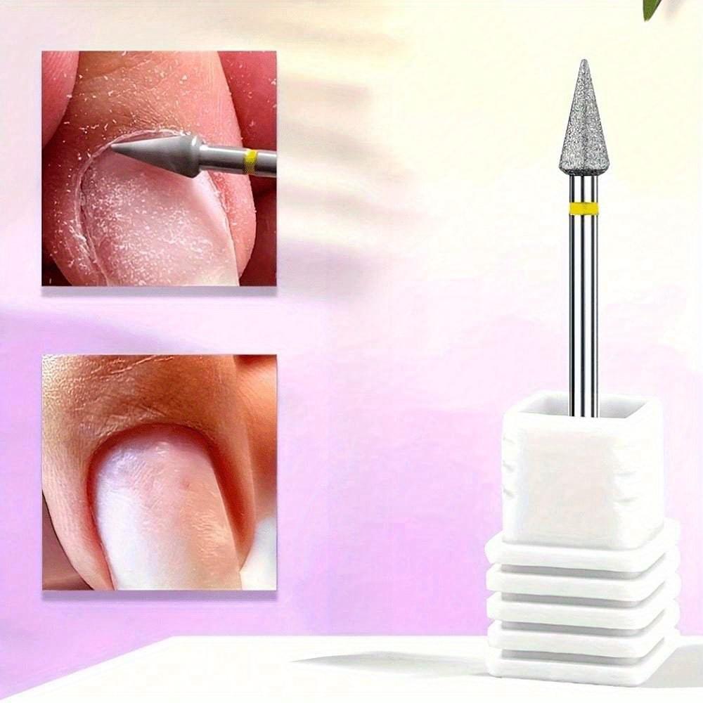 1pc Nail Polishing Bits, Nail Drill Bits, Nail Polishing Cleaning Brush, Pedicure Remover for Acrylic Gel, Nails Polishing Tools