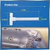 4 pcs 6570-231 Hot Tub Pillow Attachment Screw Compatible with Jacuzzi Spas 2002+ J-300 Series, Sundance Spas (2001+), Sweetwater Spas (2003+)
