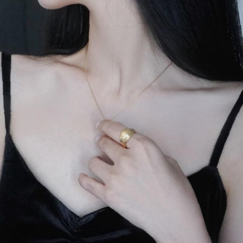 pinekim Multi carved archi Ring