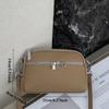 TOGO Top-Grain Leather Crossbody Bag for Women - Versatile Shell Shoulder Purse for Commute, Campus & Casual Outings