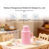 1Pcs Mini Pastel Thermos Models Cute Design Sturdy Plastic For Dollhouse Sand Table Decor Pography Props