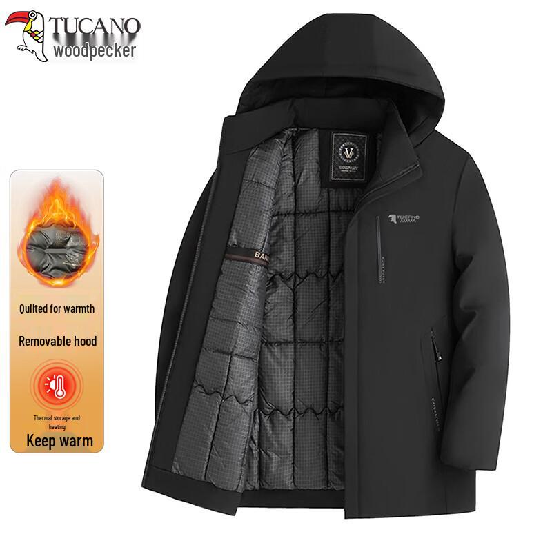 

TUCANO Men s Winter Padded Hooded Jacket 3XL