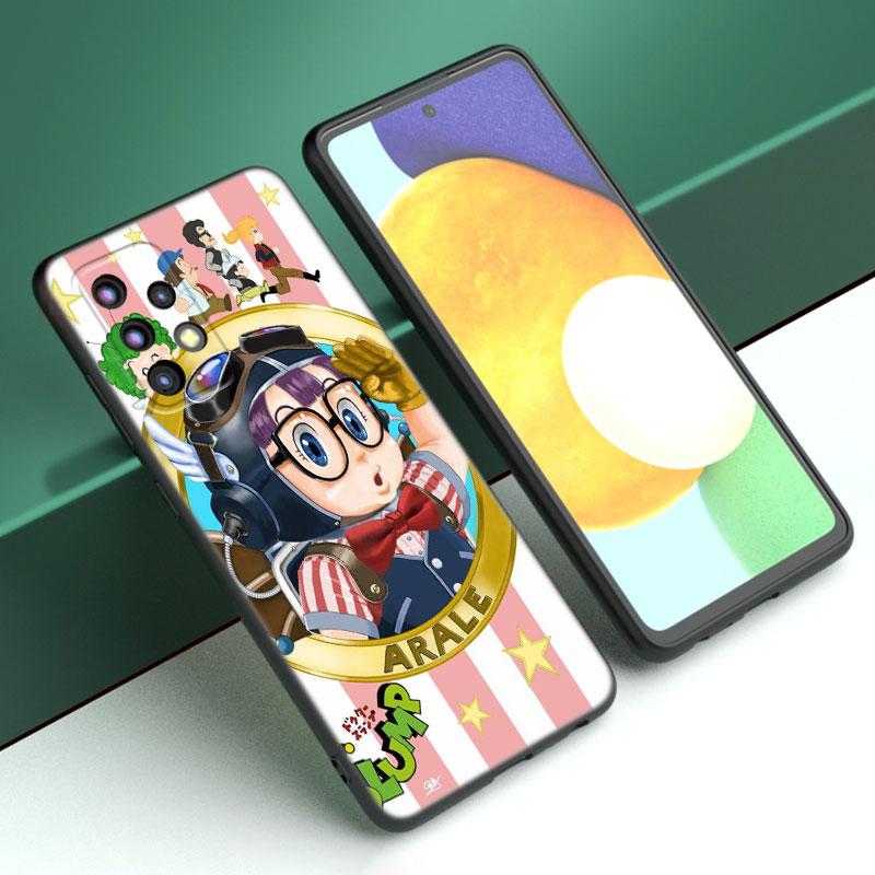 Coque de téléphone Anime Dr Slump Arale Pour Samsung A13 A22 A24 A32 A23 A25 A34 A35 A52S A53 A54 A55 A73 A12 A14 A15 A31 A33 A50 A51 A72
