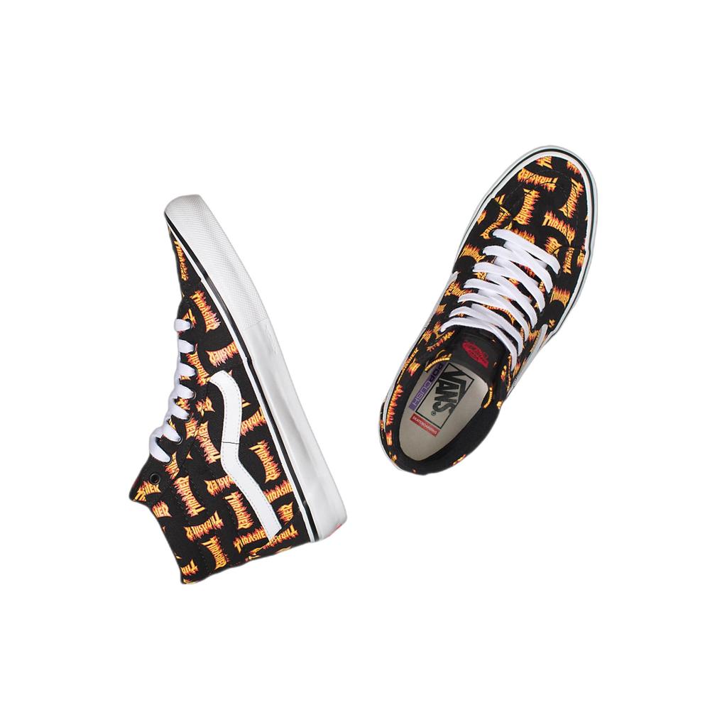 Vans Skate Sk8-Hi Logo All-Over Sneakers Unisex Nere Multicolore VN0A5FCCBML