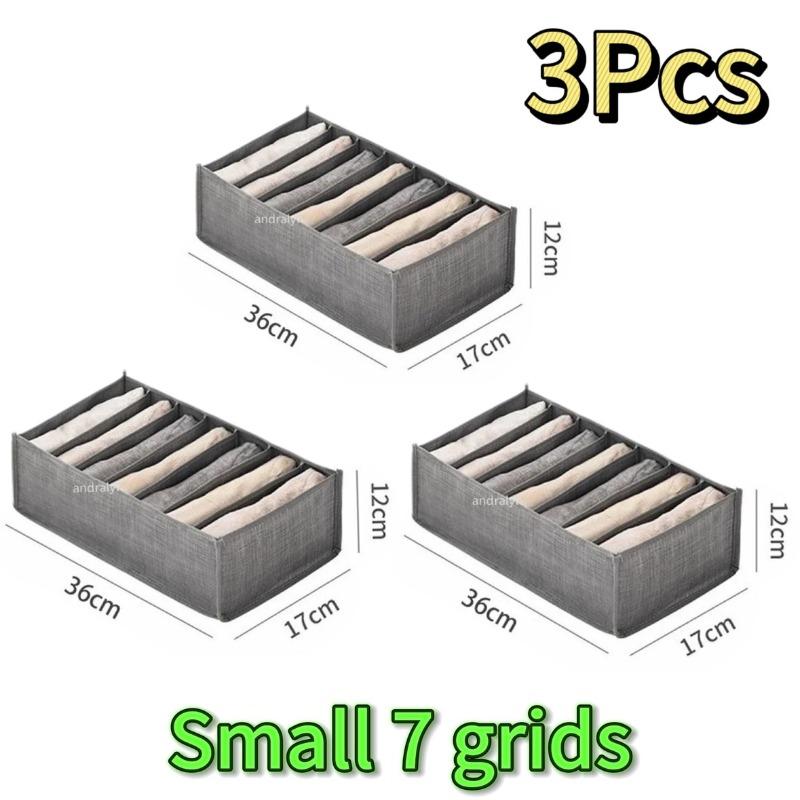 Organizer for Drawer Clothes Organizer Pants Jeans Storage Box Cabinet Drawer Organizer Underwear Socks T-Shirt Wardrobe Storage