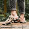 Sandalias de playa de verano de doble uso, sandalias y zapatillas para hombre, zapatillas transpirables e impermeables, chanclas de paseo para hombre