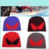 Spiderman Jacquard Knitted Beanie Hat Premium Quality Winter Accessory For Men And Women