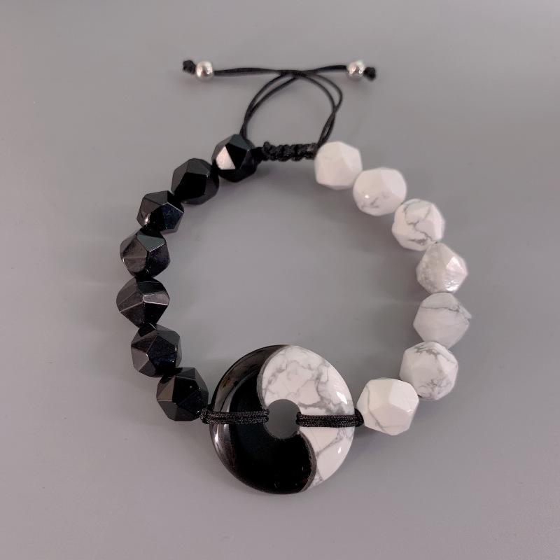 JYL TS Bracelet  Nine Purple Fire Style Brings Prosperity & Transformation Bagua Liangyi испанские кармин