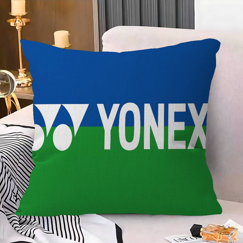 

Fashion Badminton Y-Yonex Pillow Cover for Bedroom Room and Living Room Sofa Decorative Cushion Cover 12x12Inch