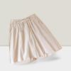 Plus Size Cotton Linen Women's Summer Comfortable Breathable Five-Point Shorts - Extended Widened Cool Casual Pants