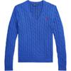 Polo V-Neck Slim Fit Long Sleeve Knit Sweater Women Sweater 211570011-106