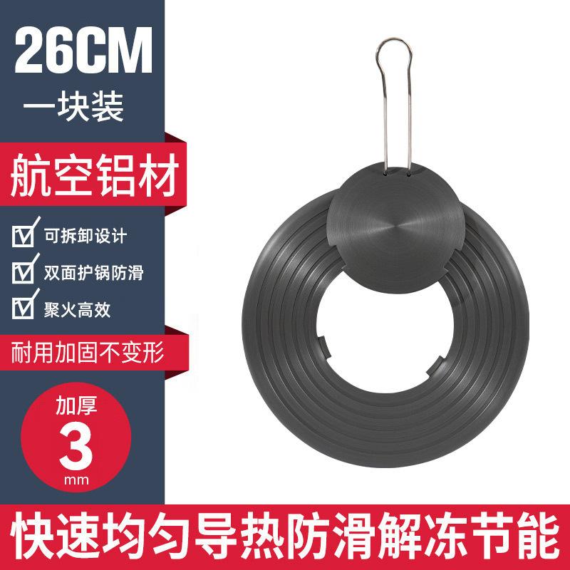 Küchen-Wärmeleitplatte, Gasherd-Wärmeisolierplatte, Anti-Verbrennungs schwarze Wärmeleitplatte, Auftauplatte