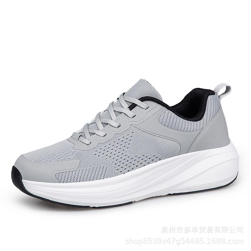 Extra large size 48 men's light and comfortable low-top sports shoes shock-absorbing and rebound running shoes versatile casual shoes