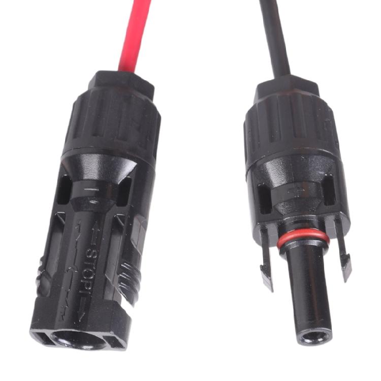 Solar Panel Connectors to 5.5mmx2.1mm Adapter Extension Cable 16AWG  Adapter Portable Power Station Solar Generator