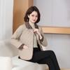 Middle-aged and Elderly Lightweight Fashion Jacket; Mom's Coat Autumn and Winter Short Casual padded Jacket