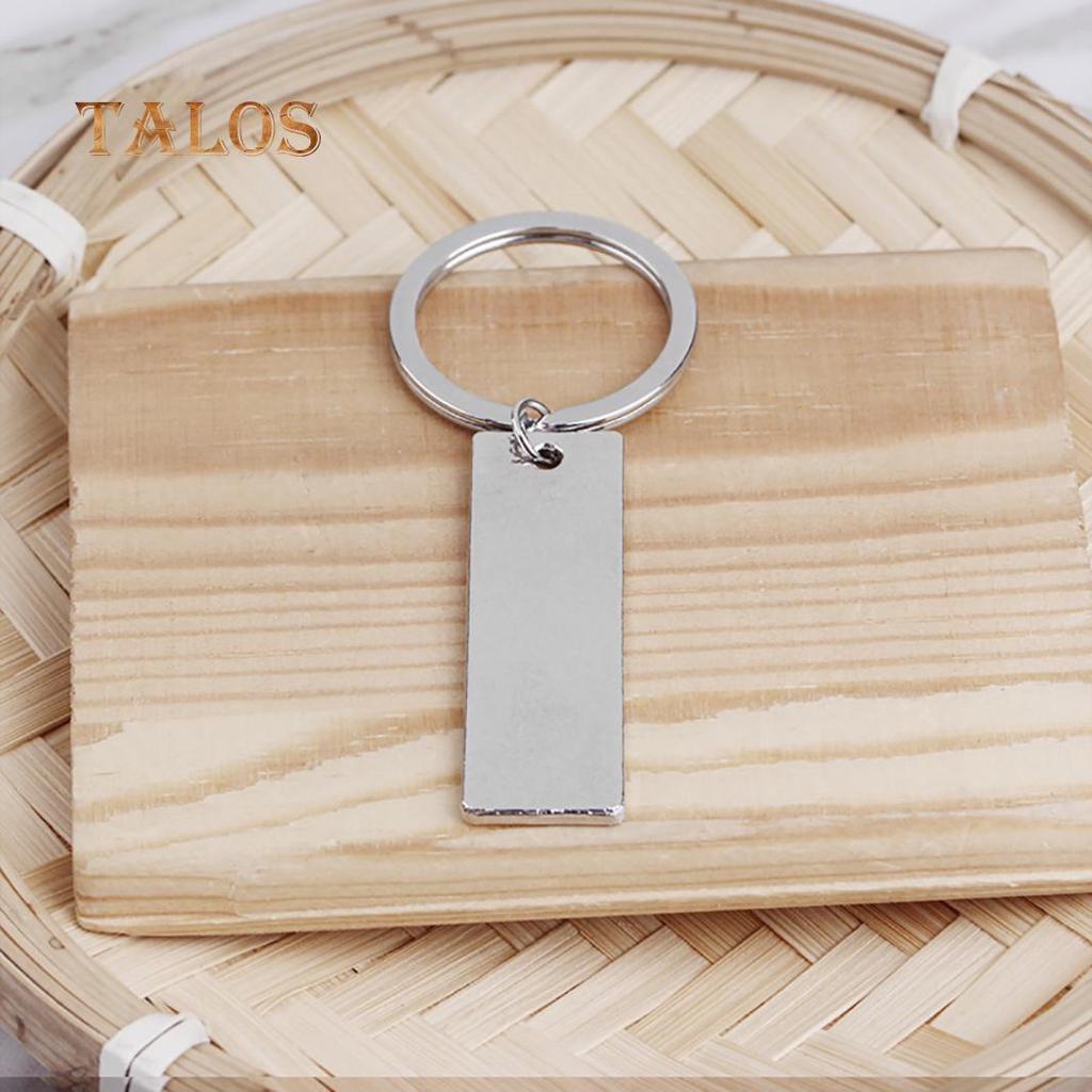 Trucker Dad Gift Drive Safe Keychain Carving Letter Tag Pendant Men Key Ring Suspension Trinket