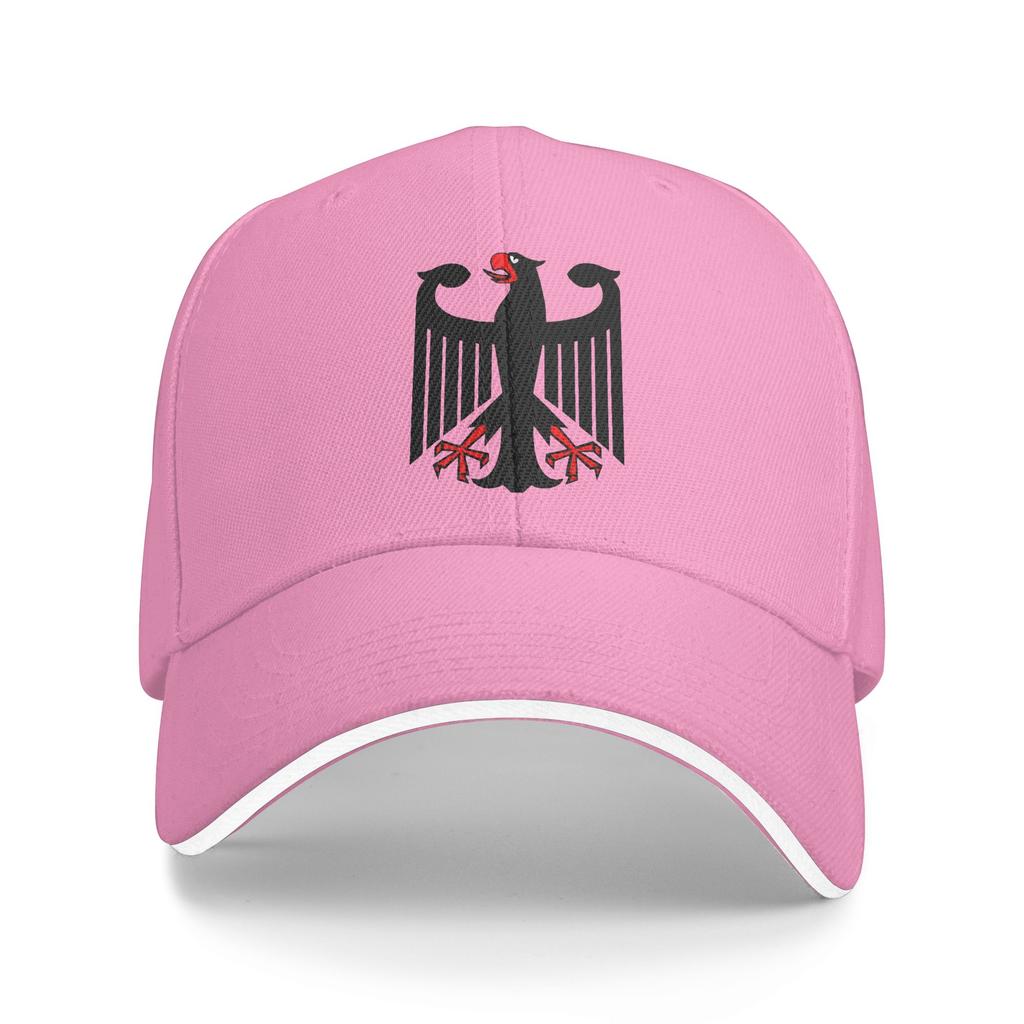 Unisex German Eagle Symbol Sandwich Hats , Hip-Hop Baseball Cap Snapback Caps Trucker Hat Adjustable Sun Hats Summer