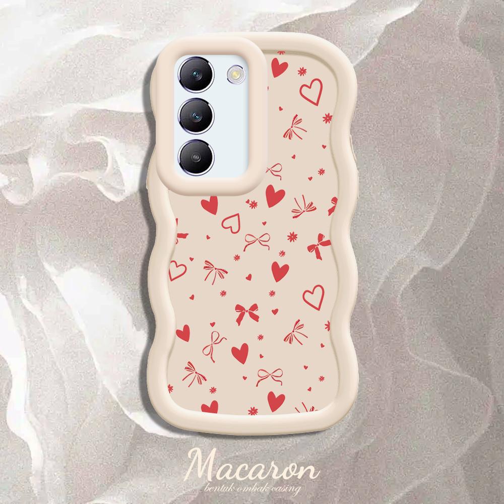 

Окрашенный узор Big Wave Edge Мягкий силиконовый материал Macaron чехол для телефона противоударный защитный резиновый чехол для OnePlus Vivo Motorola Moto Motorola Moto G32