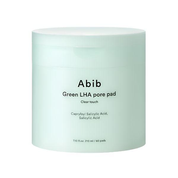 Abib Green LHA Pore Pads Clear Touch Exfoliating Sebum Control Toner Pads 210ml 65 Sheets