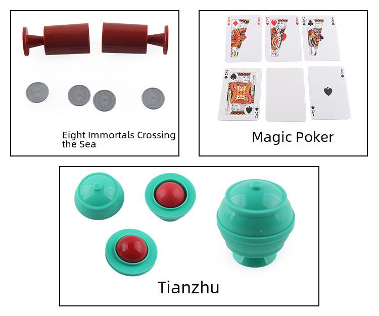 2019 Magic Props Set: Educational Performance Toys for Kids with Instructions